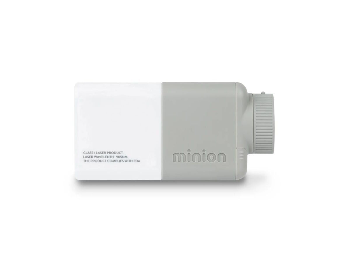 CaddyTalk Minion PLUS: Travel-Friendly Golf Laser Rangefinder with Caddy Mode Feature