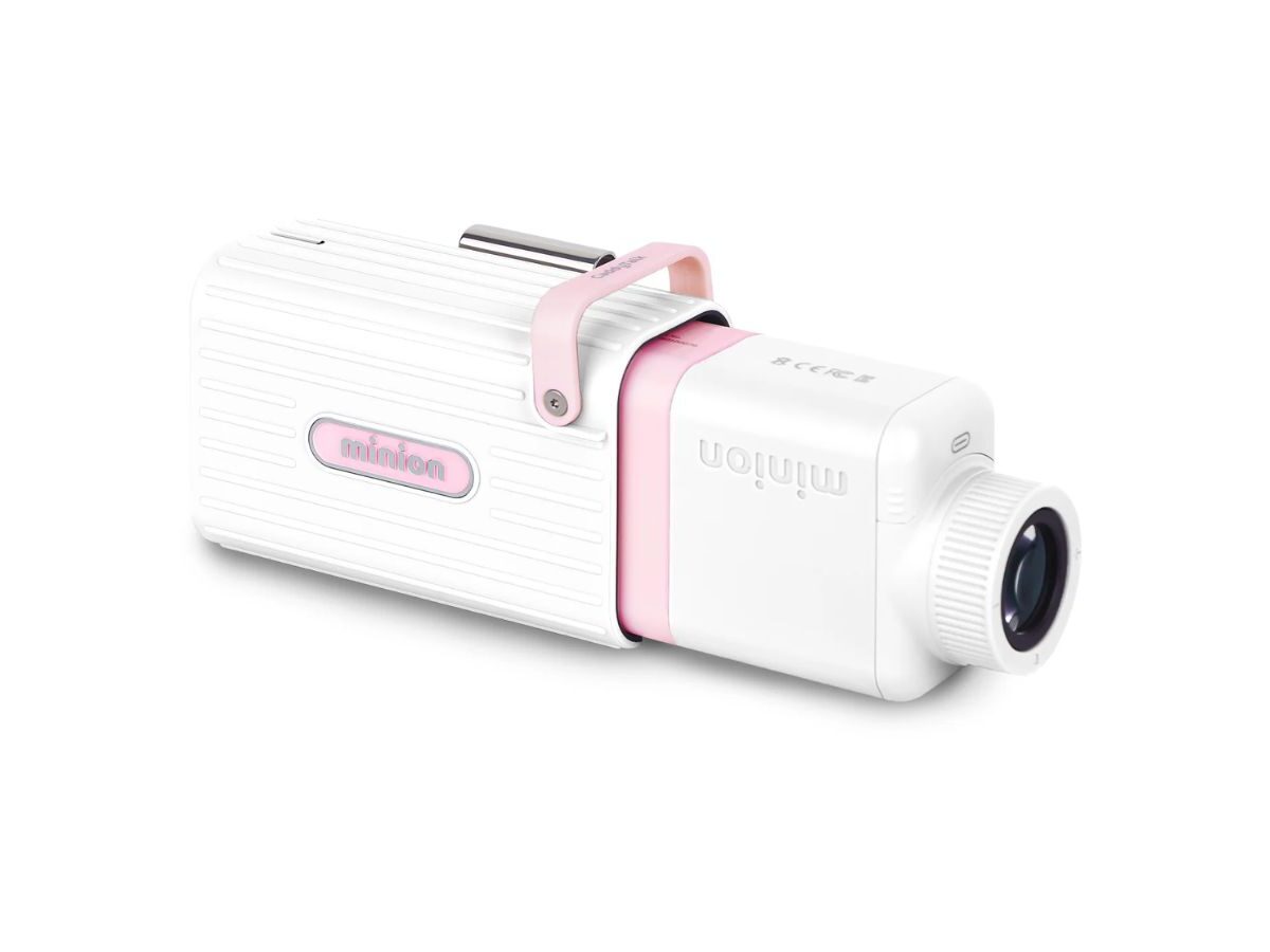 CaddyTalk Minion PLUS: Travel-Friendly Golf Laser Rangefinder with Caddy Mode Feature