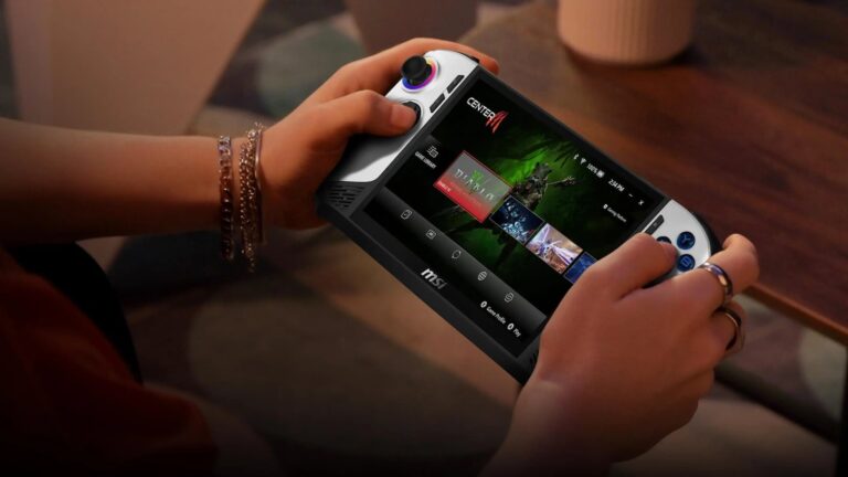 MSI Claw AI+ Polar Tempest Edition: Upgraded Gaming Handheld with New Color Scheme