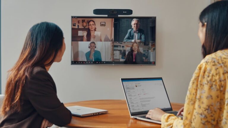 Poly Studio R30: USB Video Bar for Medium Spaces with Premium Sound and Video Quality