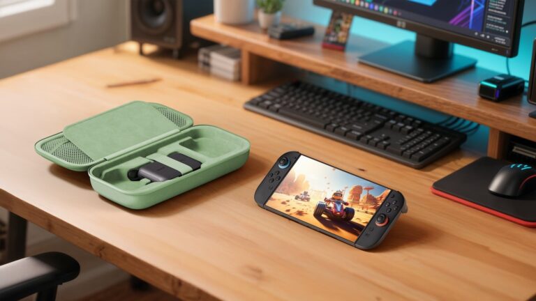 Belkin Charging Case for Nintendo Switch 2 with a Detachable 10,000 mAh Power Bank