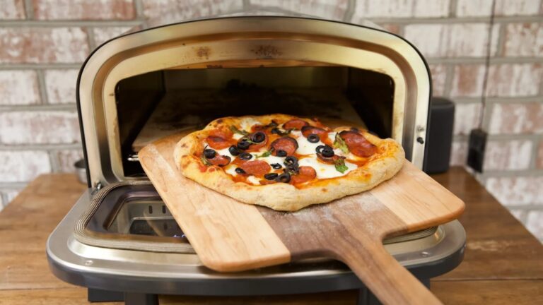 Current Model P: Smart Pizza Oven with 5 Modes for Modern Kitchens and Outdoor Spaces