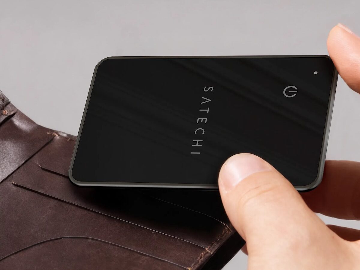 Satechi FindAll Wallet Card: Wallet Tracker With Left Behind Notifications and More