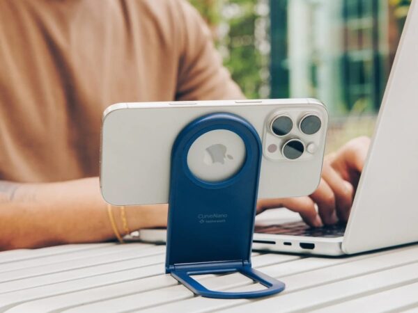 Twelve South Curve Nano: Pocket-Size, Fold-Flat Magnetic Stand for Qi2 & MagSafe Phones