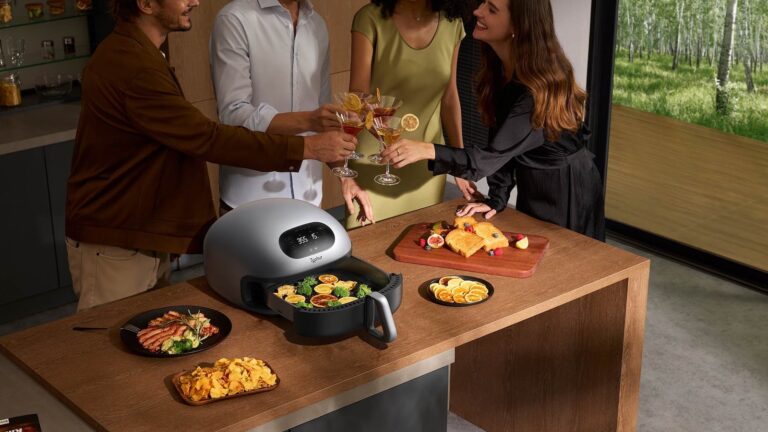 Typhur Dome 2: Quiet Air Fryer with Extra-Large Capacity and Self-Cleaning Modes