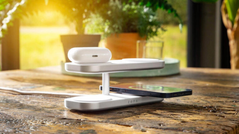 Zens Quattro Charger Pro 4: Family Charging Station for 4 Devices in a Clutter-Free Setup