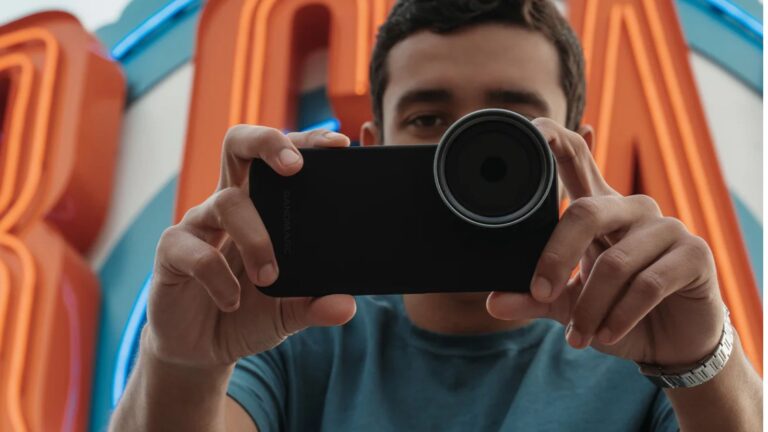 SANDMARC Star Filter for iPhone with Variable 4–8‑Point Night & Day Cine Lens