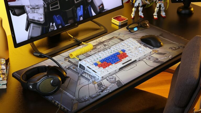 Drop+ AKQKEEBS Signature Series White Devil Keyboard CSTM80 with a Magnetic Top Case