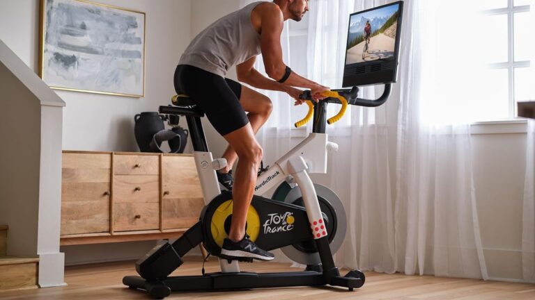 NordicTrack Tour de France Indoor Bike with Touchscreen & Wide Incline/Decline Range