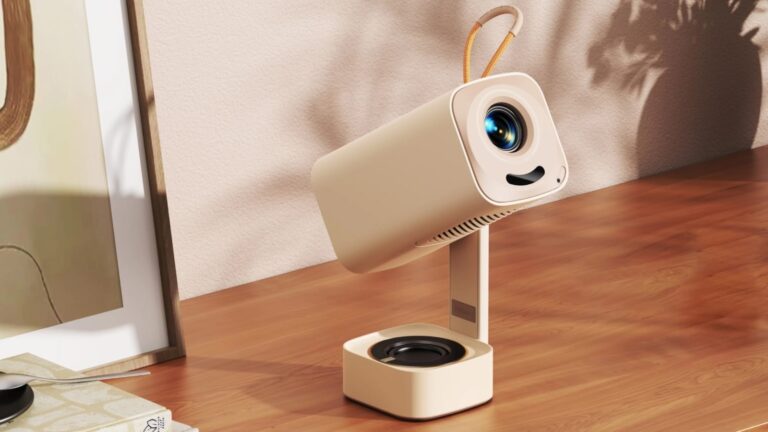 Yaber T1 Pro: Portable Cinema Projector with Hassle-Free Setup and Immersive Audio