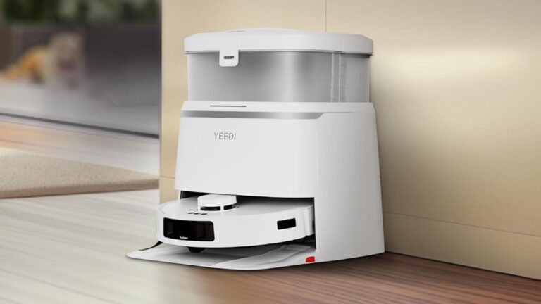 Yeedi M12 Ultra Plus Robot Vacuum and Mop with 11800pa Suction & Zero Tangle Technology