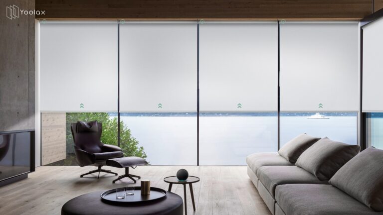 Yoolax Smart Blinds : Custom Fit, Smart Living with Smart Control and Waterproof Design
