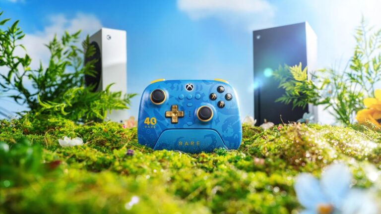 8BitDo Ultimate 3-mode Wireless Xbox Controller with a 40th Anniversary Design for Rare