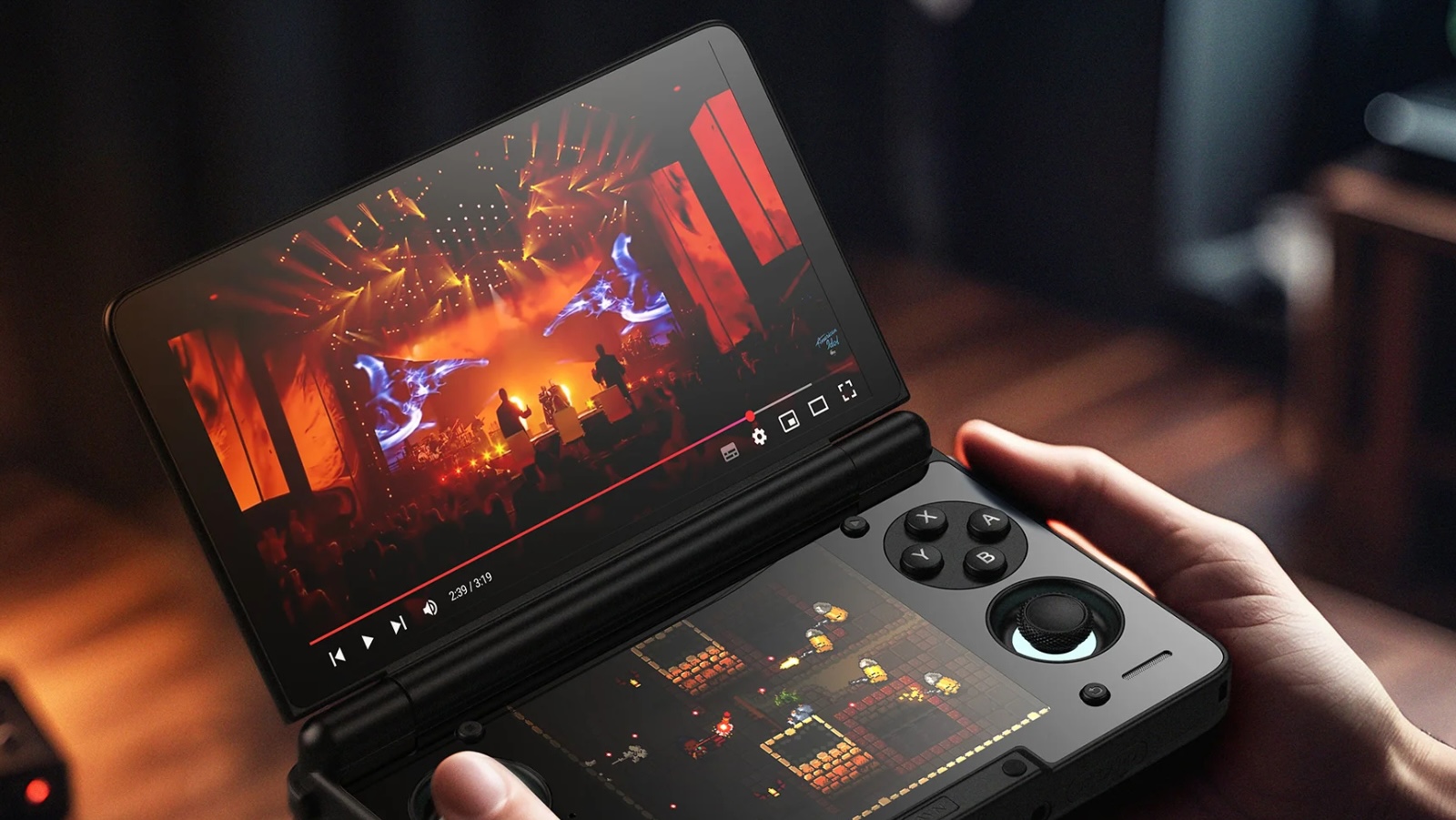 AYN Thor comes with a dual OLED screen!