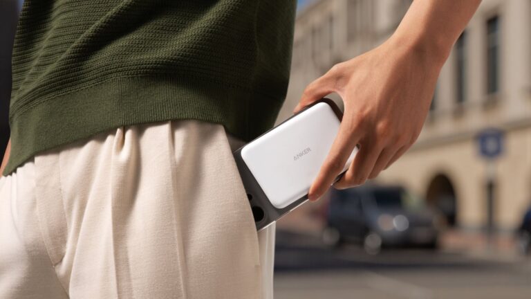 Anker Nano Power Bank (5K, MagGo, Slim) with Qi2 Compatibility and Improved Safety/Speed