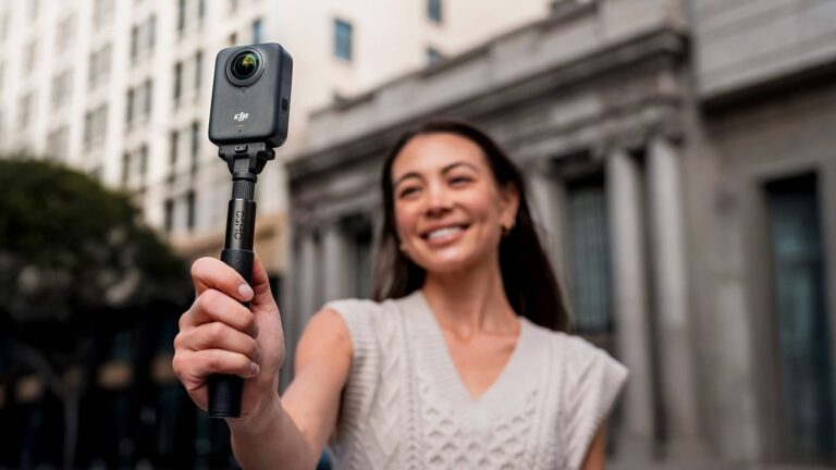 DJI Osmo 360: Action Cam with 1-inch 360° Imaging and Native 8K 360° for Creative Capture