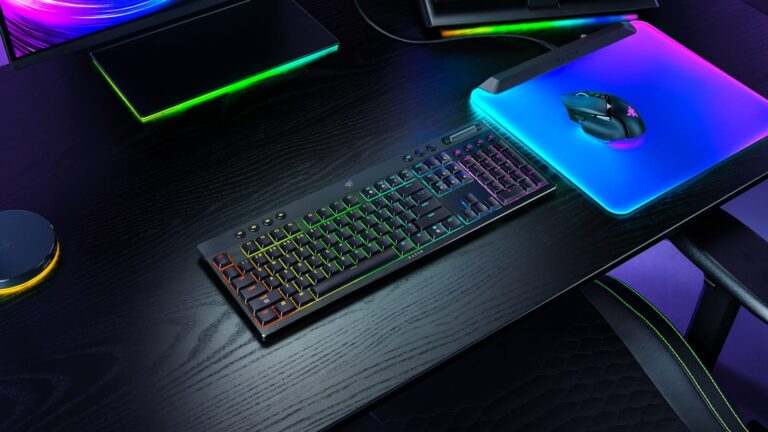 Razer BlackWidow V4 Low-Profile HyperSpeed Gaming Keyboard