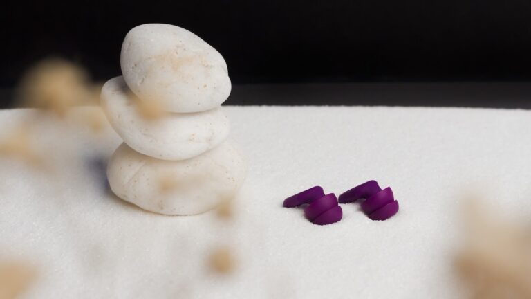 Saccater Focus Max Earplugs For Stillness with 3 Tip Types: Zen-Core Foam Tip, Double-Tip, and Standard Tip