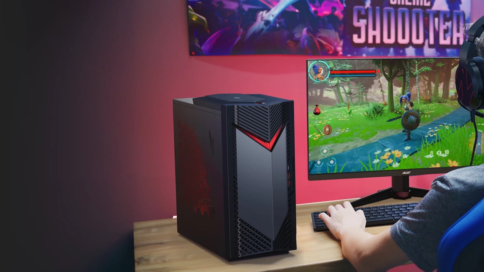 Acer Nitro 50 Intel Gaming Desktop with RTX 5070