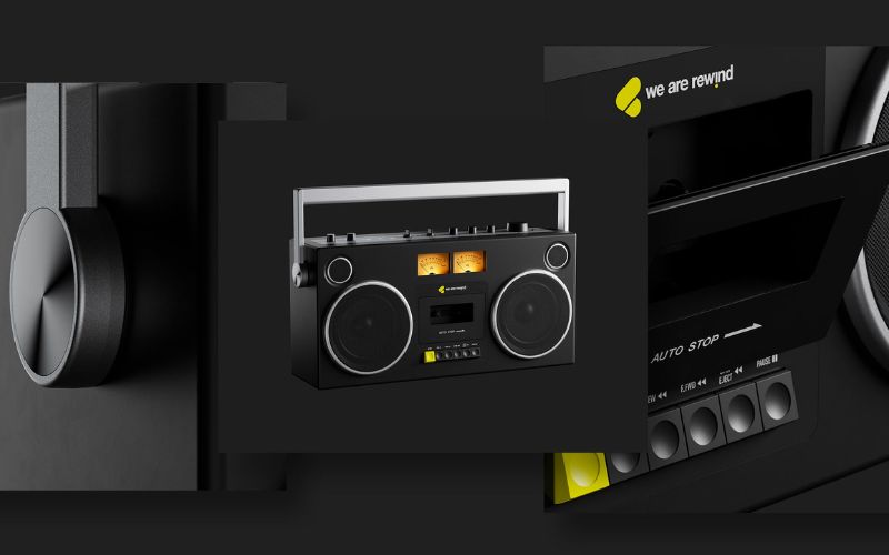 Retro speaker: We Are Rewind GB-001