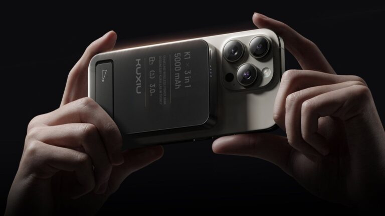 KUXIU K1 3-in-1 MagSafe Power Bank