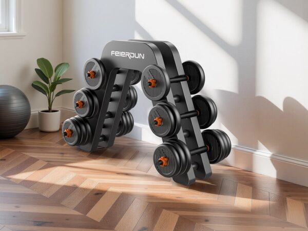 FED Fitness FEIERDUN 5-in-1 Adjustable Dumbbell Set