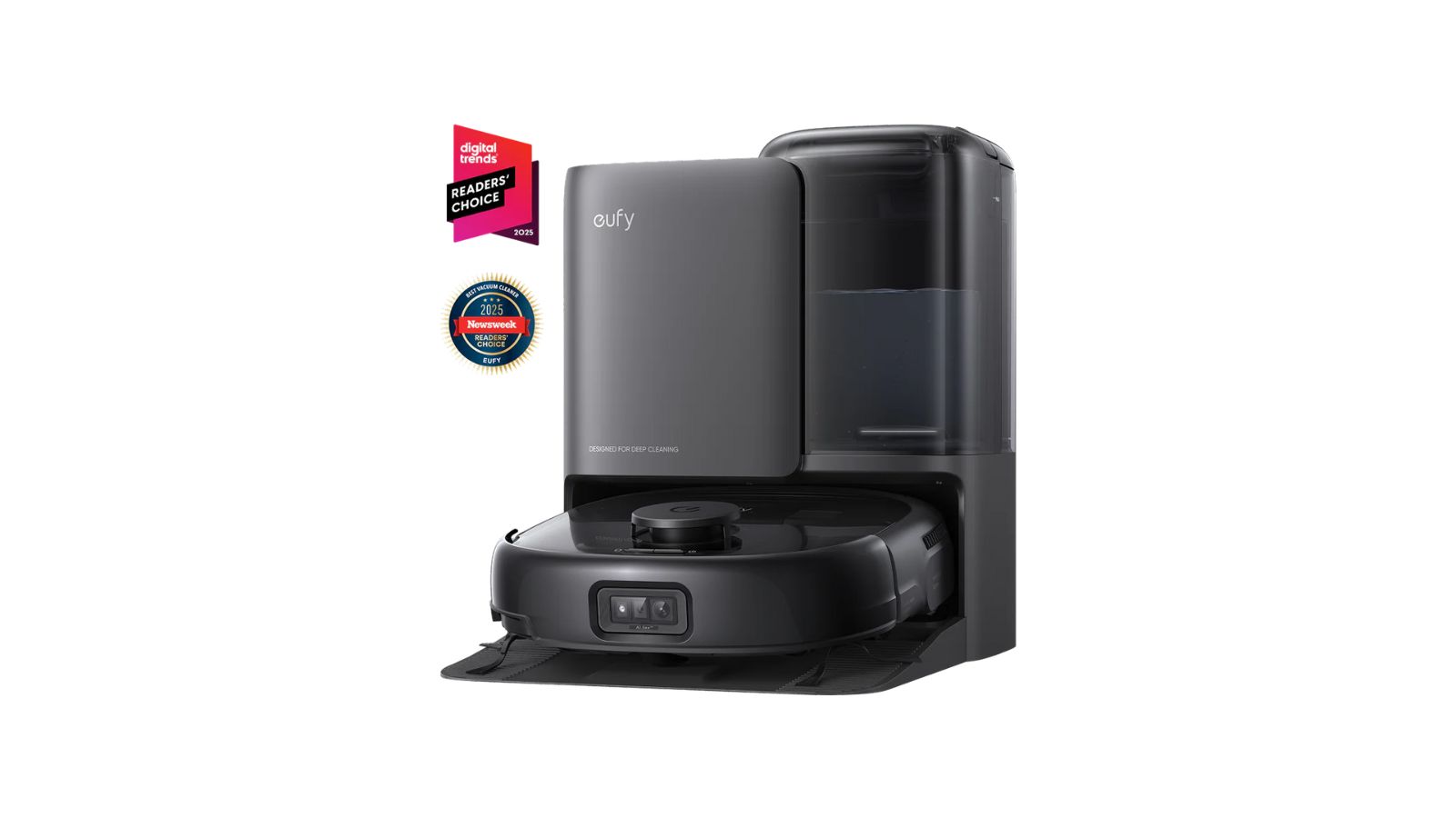 eufy Robot Vacuum Omni E25 offers hands-free floor care