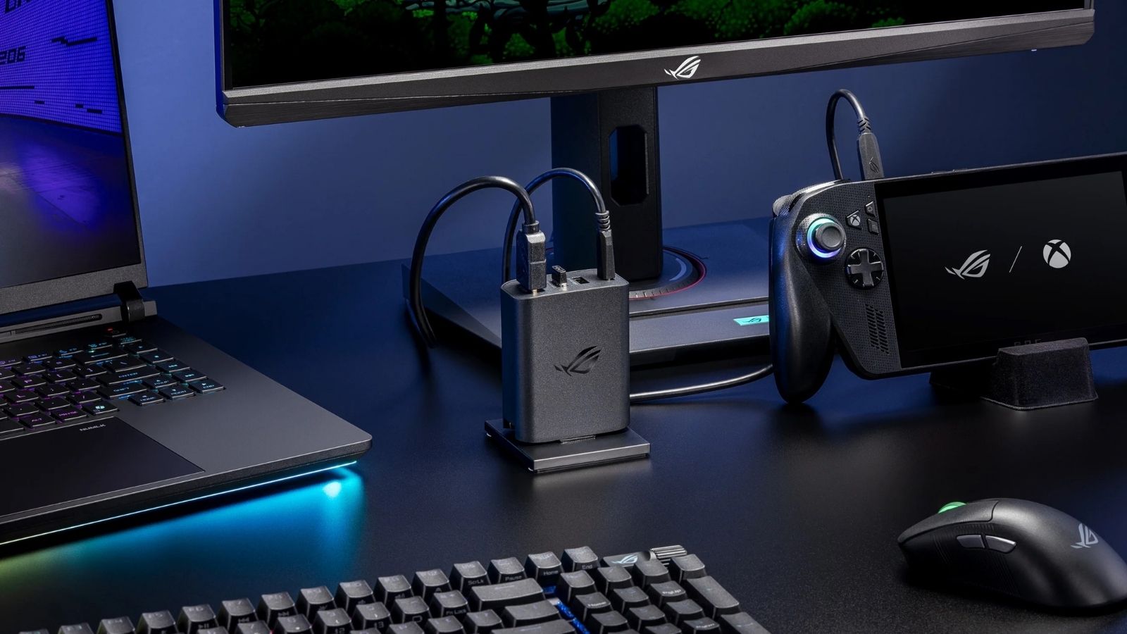 Dok Pengisi Daya Gaming ASUS ROG 100W