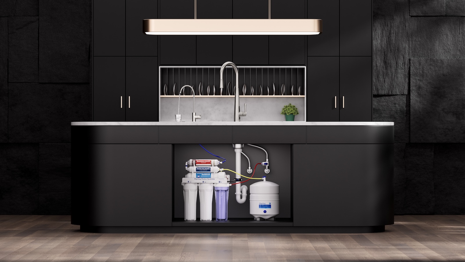 iSpring RCC7AK 6-Stage Alkaline Reverse Osmosis System