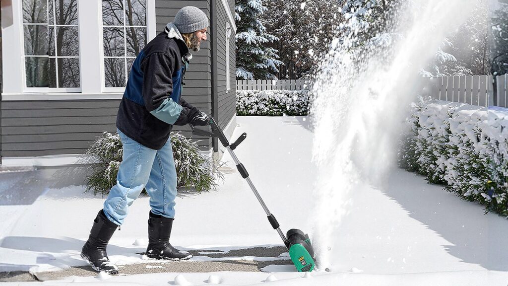 GARVEE 12” Cordless Battery Powered Snow Blower