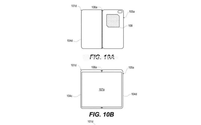 Motorola book-style foldable's patent
