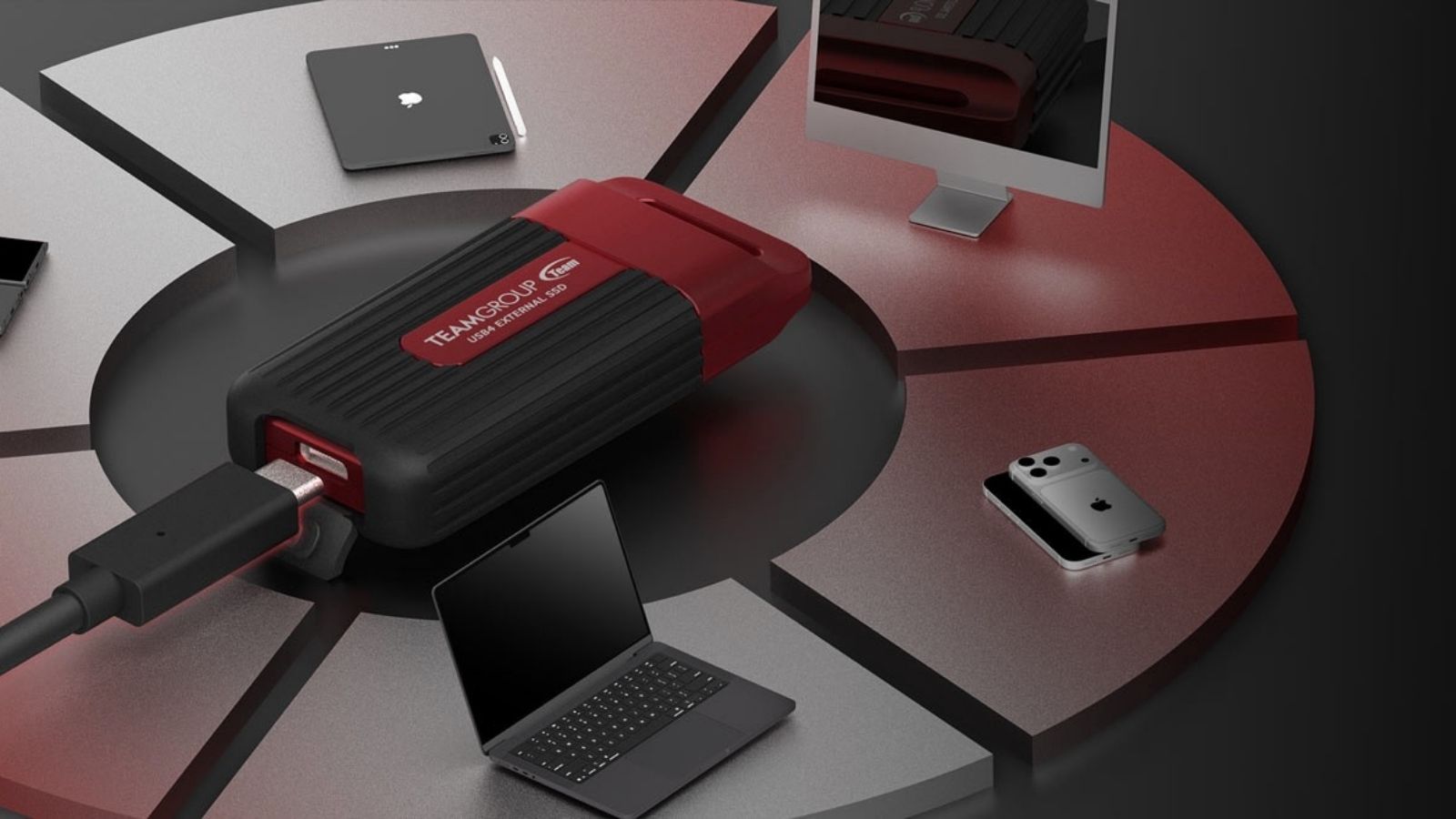 TEAMGROUP PD40 Mini delivers read speeds up to 4,000 MB/s!