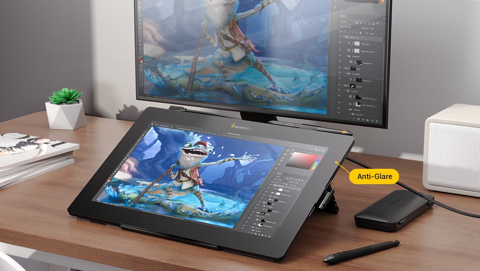 XENCELABS Pen Display 16 Lite has a pen-to-paper feel