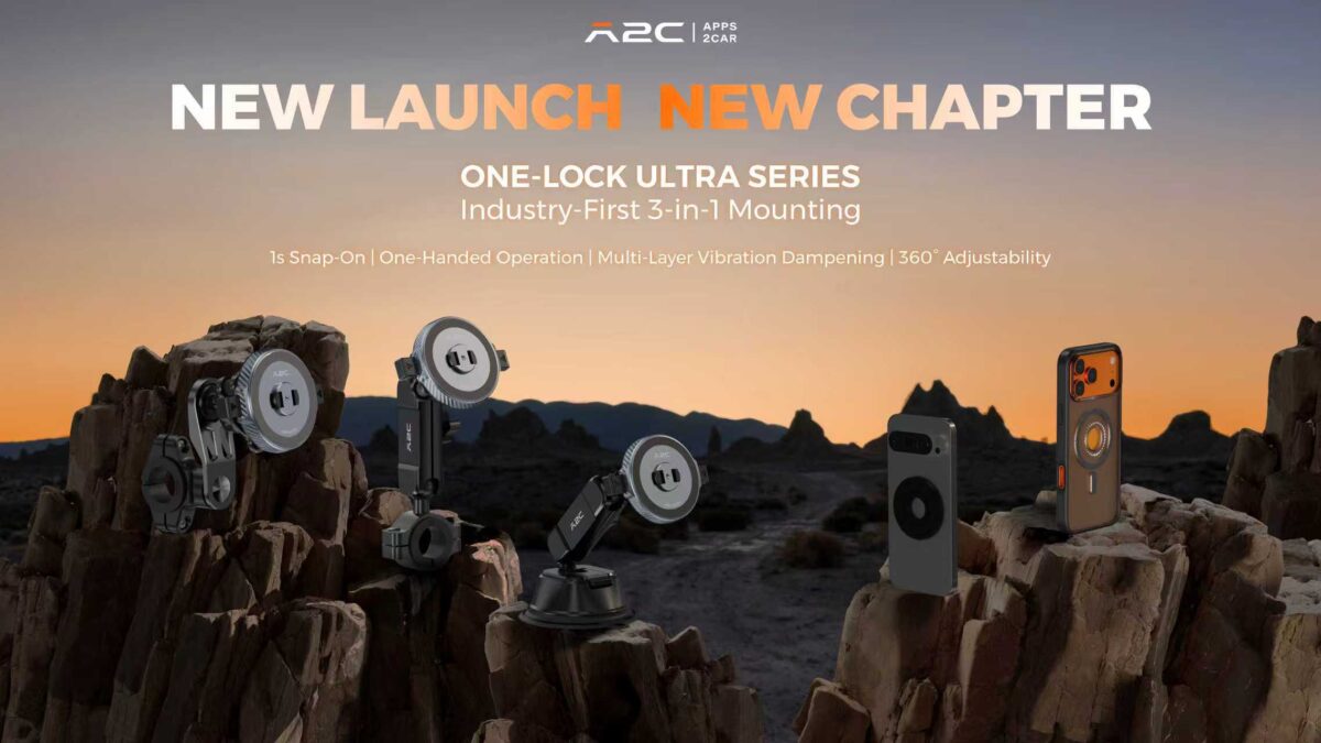 A2C launches the One-Lock Ultra Series: an industry-first 3-in-1 mounting solution for modern riders