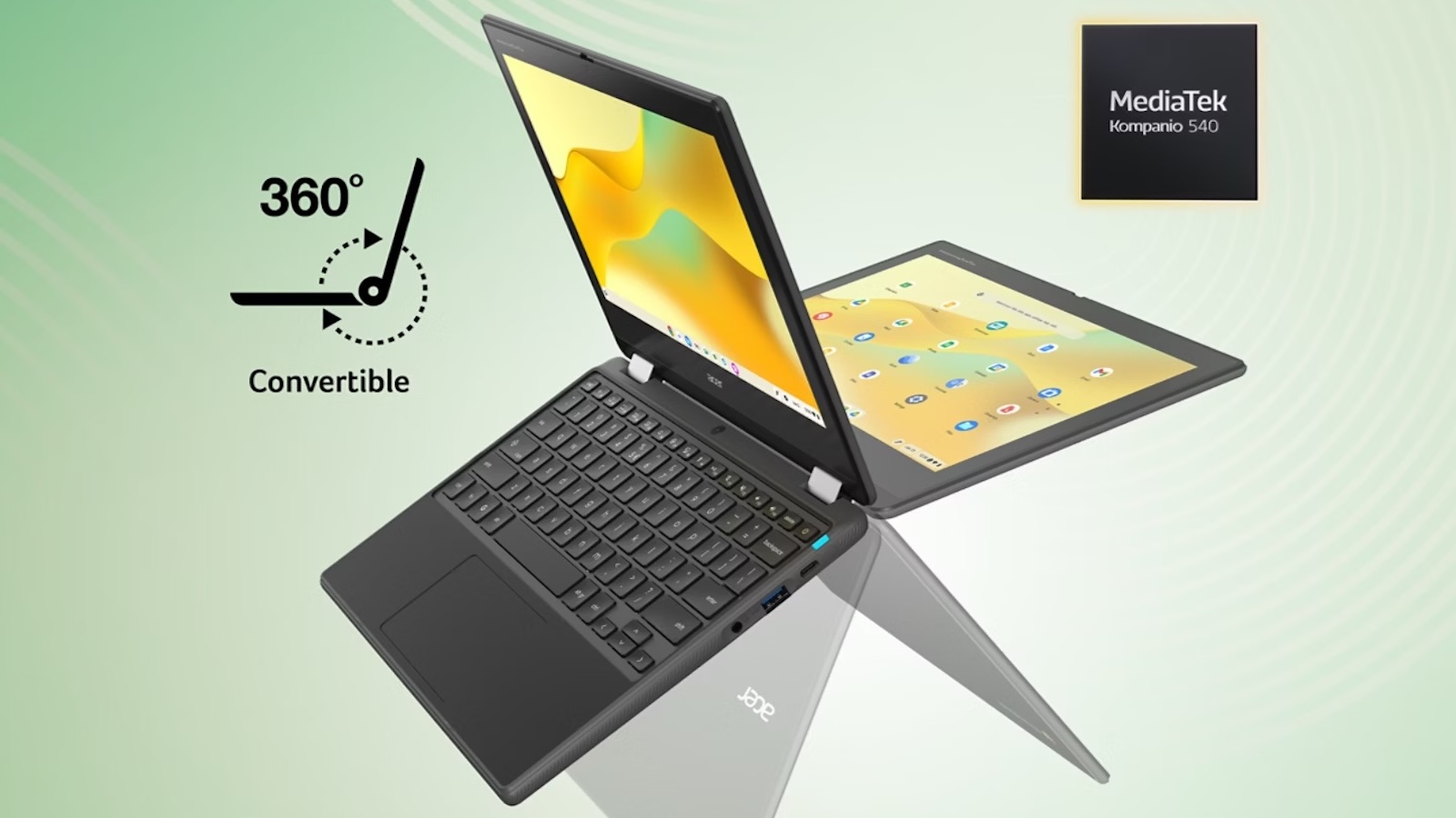 Acer Chromebook Spin 311 (R725T) Education Laptop