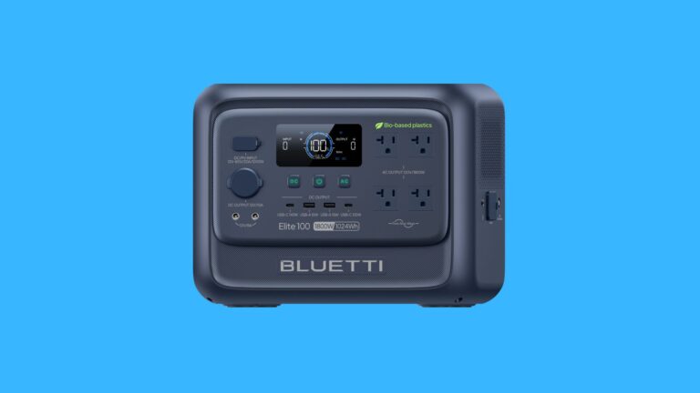 BLUETTI Elite 100 V2 Bio-Plastics Portable Power Station