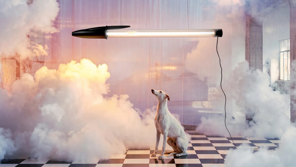This oversized Bic Lamp is the kind of weird tech my living room deserves