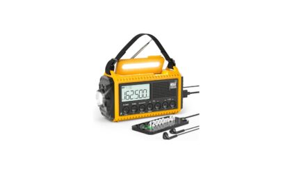 Eoxsmile Emergency Radio 12000mAh with NOAA Weather Alert