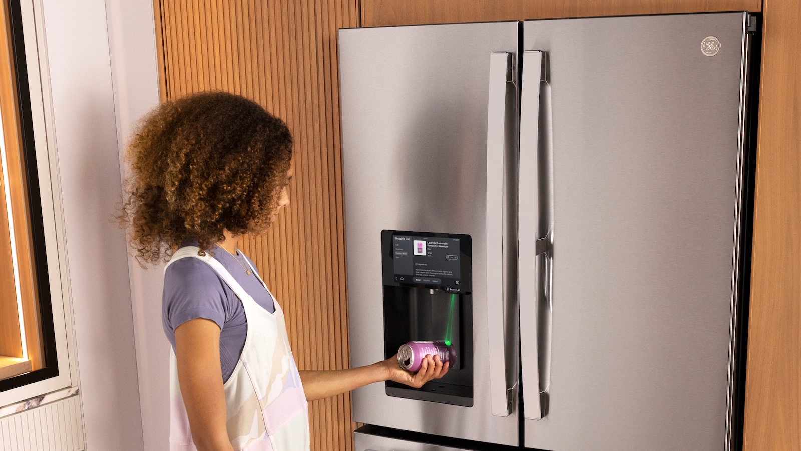 GE Profile 27.9 Cu. Ft. Smart 4-Door French-Door Refrigerator with Kitchen Assistant