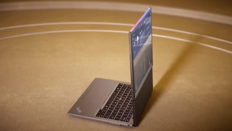 Lenovo ThinkPad Rollable XD Concept Laptop