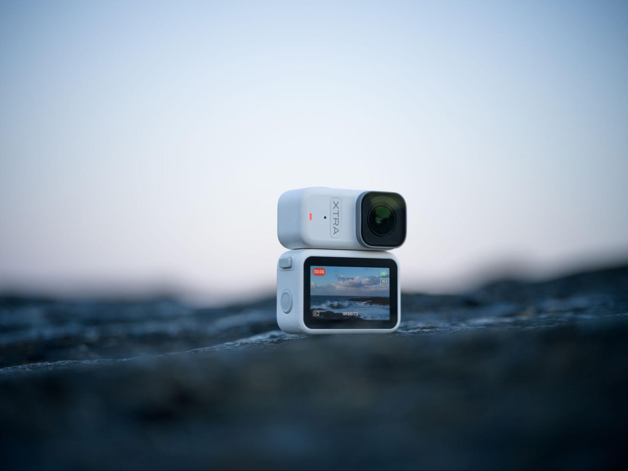 Xtra Atto is a 54g 4K Creator Camera built for shooting on the move