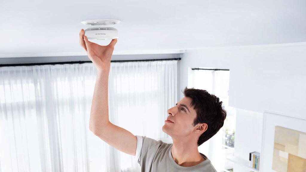 Siterwell A8612B-4R Wireless Interconnected Smoke & CO Detector (10-Year Battery)