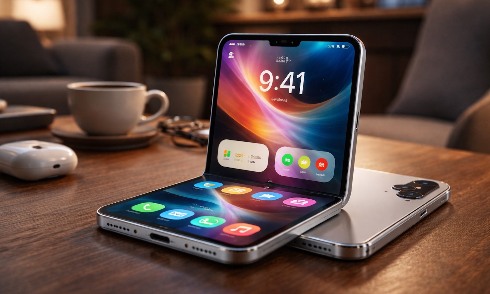 Apple might have a clamshell foldable iPhone coming