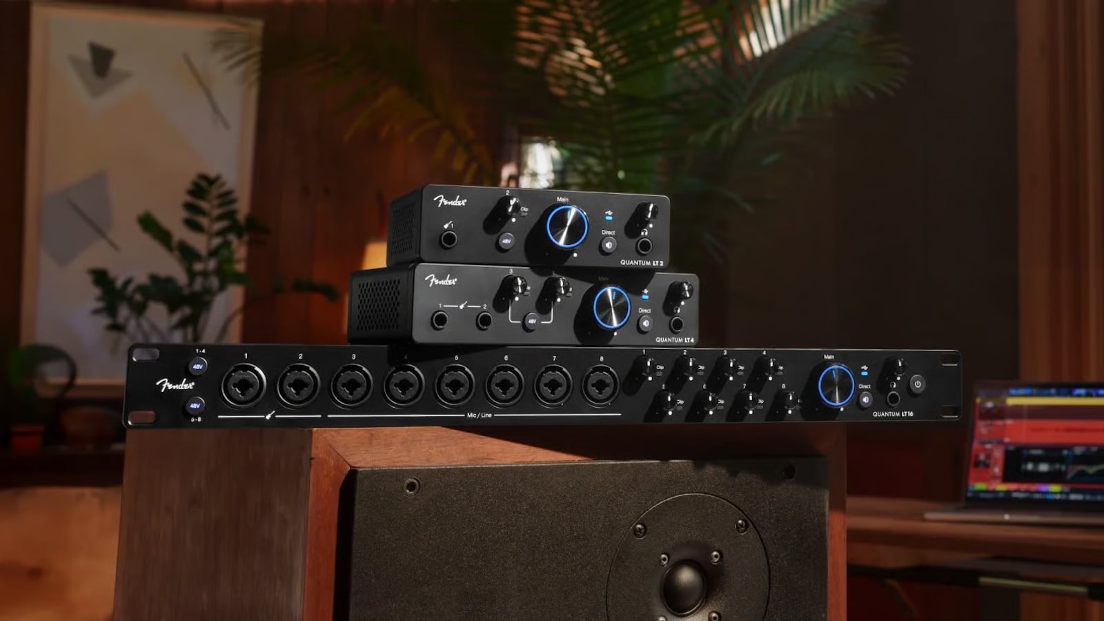 Fender Quantum Audio Interfaces for easy mixing and tracking