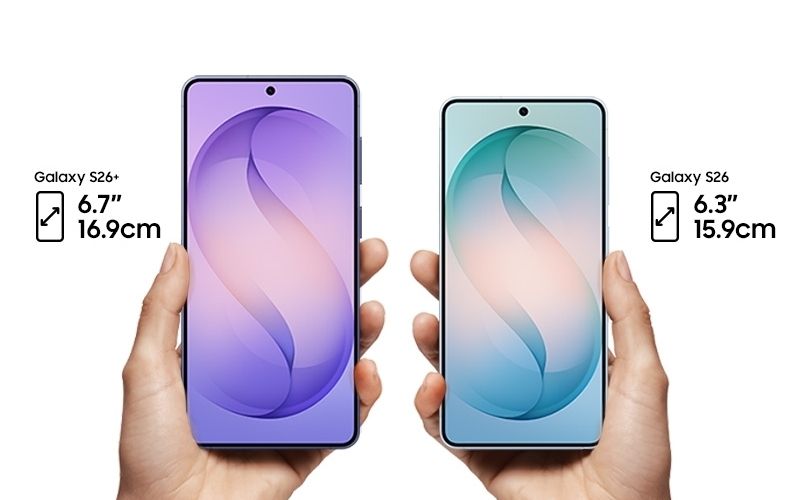 Galaxy S26+ and Galaxy S26