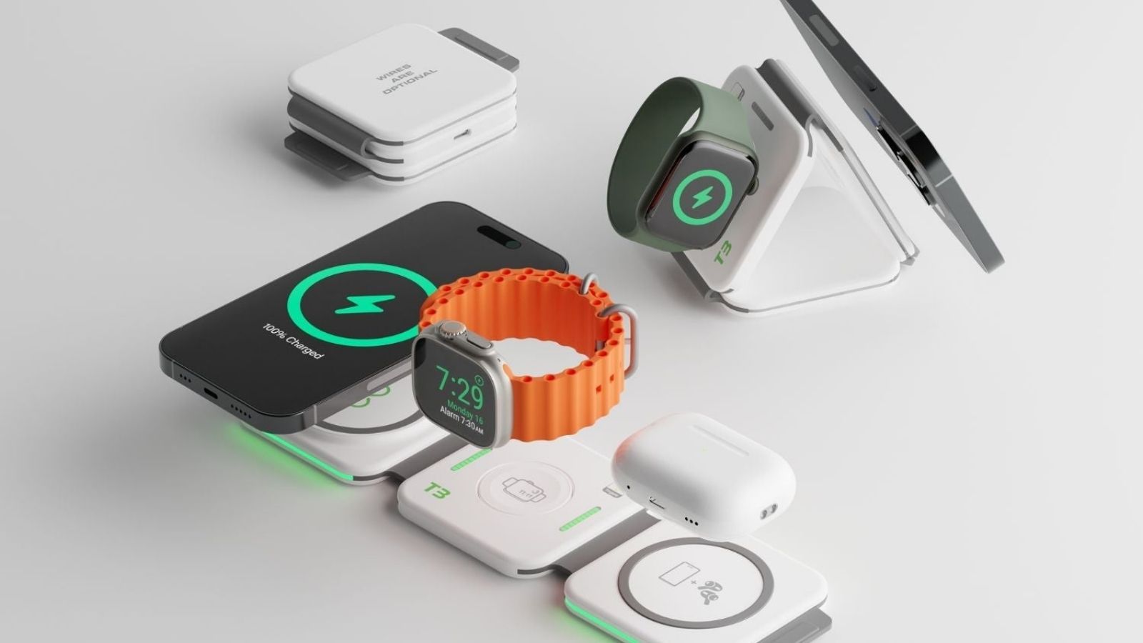 InfinaCore T3 wireless charger power up your everyday tech!