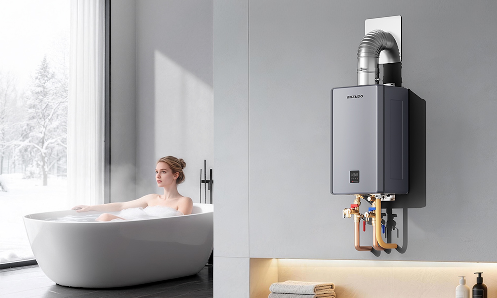 MIZUDO 199K tankless water heater [GEN 3]: the February upgrade