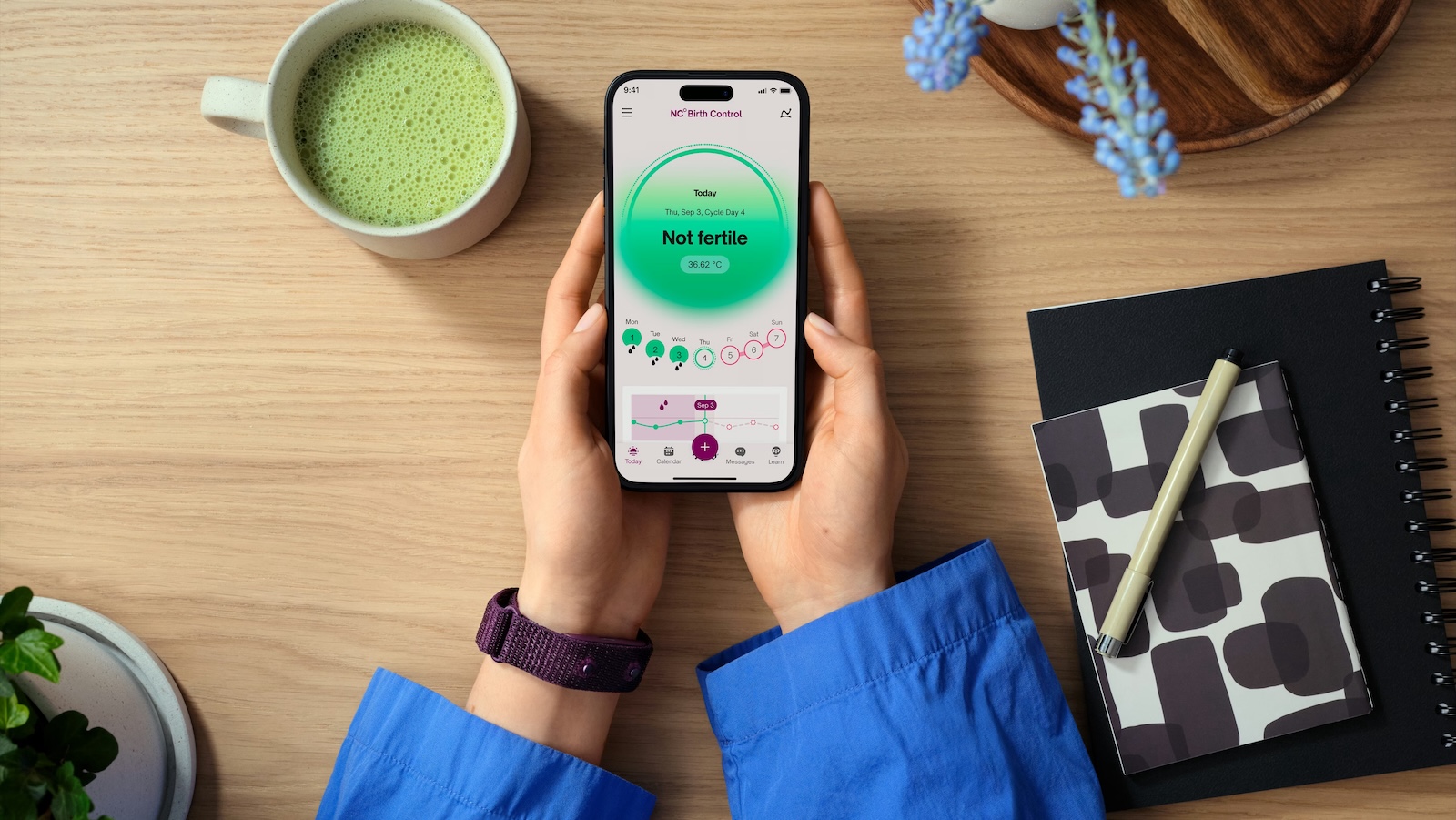 Natural Cycles NC° Band Fertility Wearable