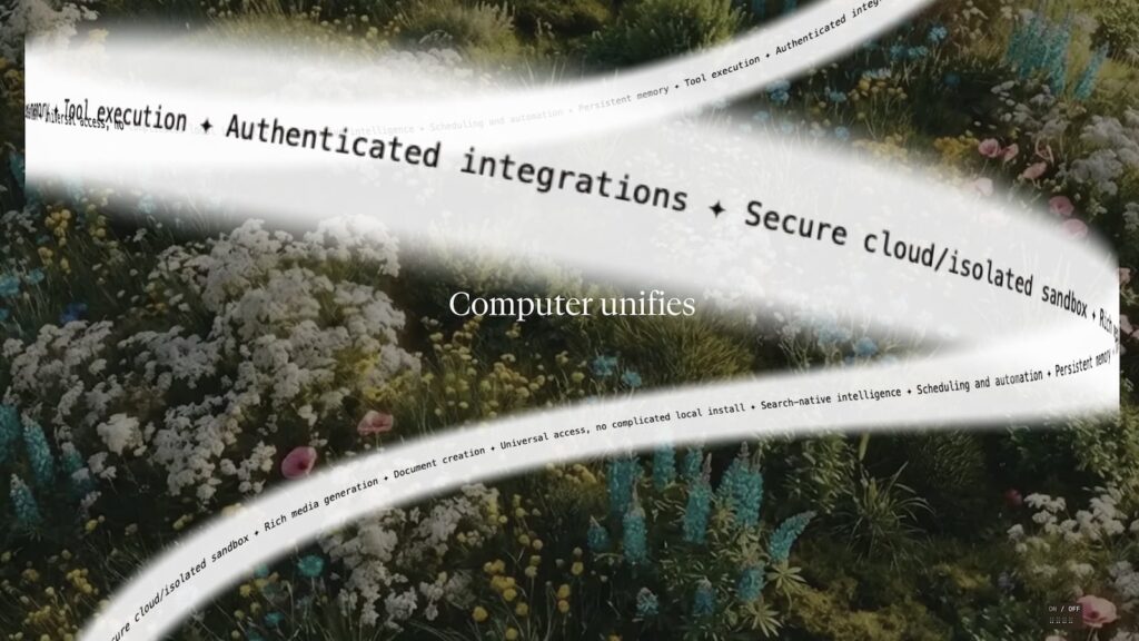 Perplexity Computer screenshot