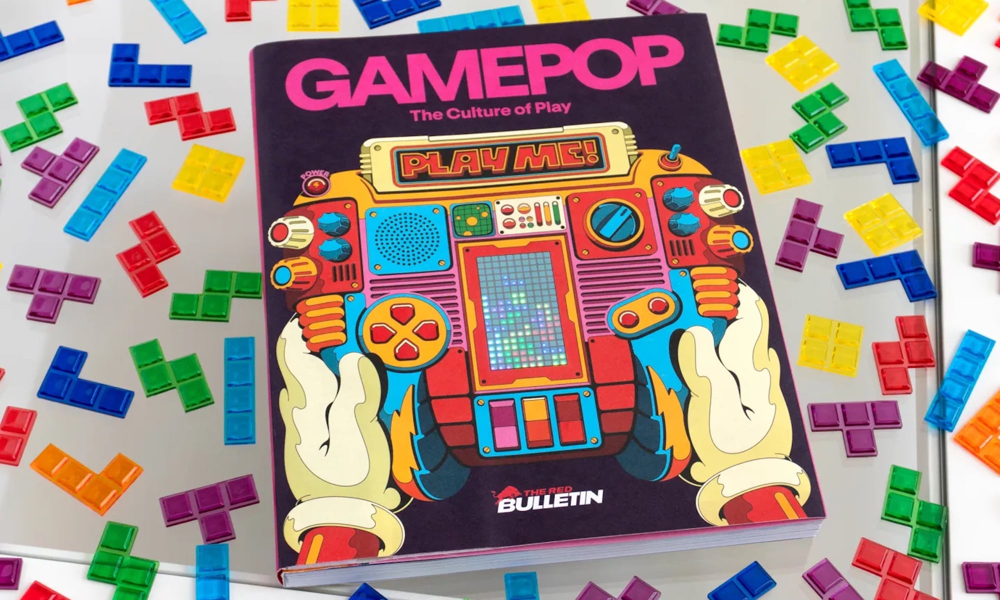 Red Bull представляет уникальную концепцию: гибкий LED-экран на обложке журнала GamePop